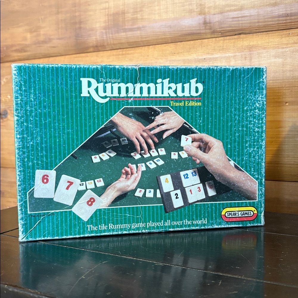 1988 Rummikub Travel Edition, Spears Game
